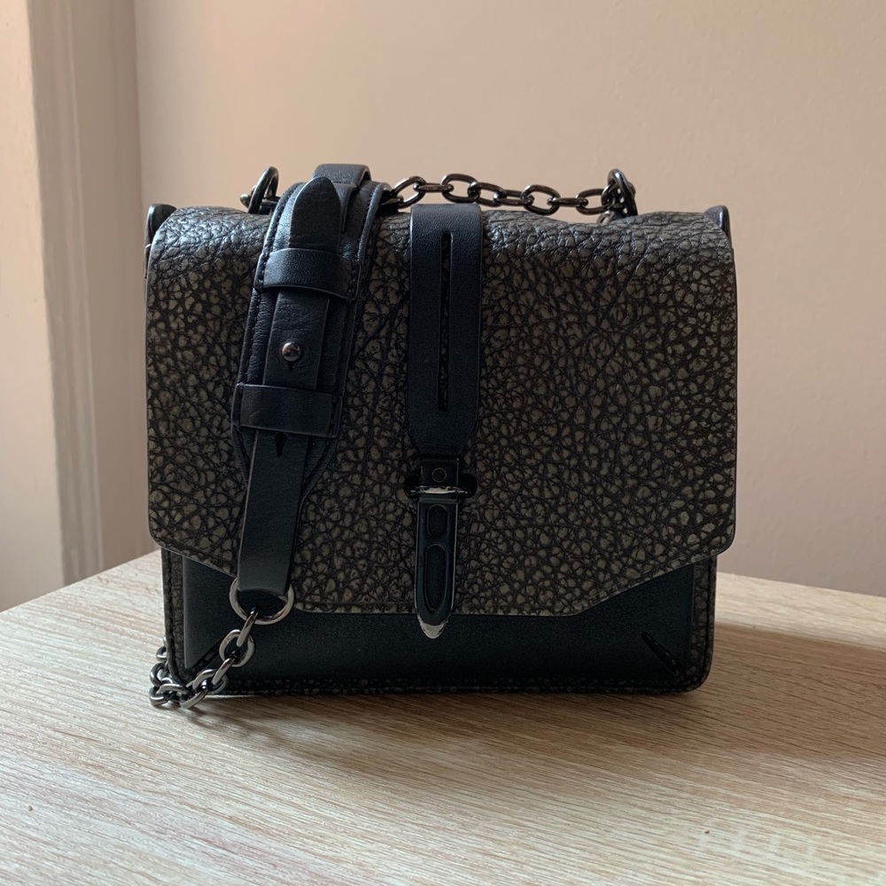 Rag & Bone Mini Enfield Chain Bag in Pebble